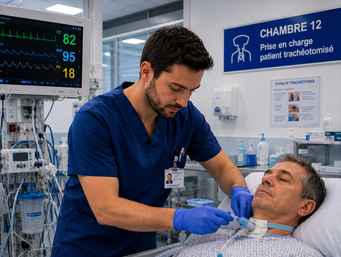Prise en charge patient trachéotomisé